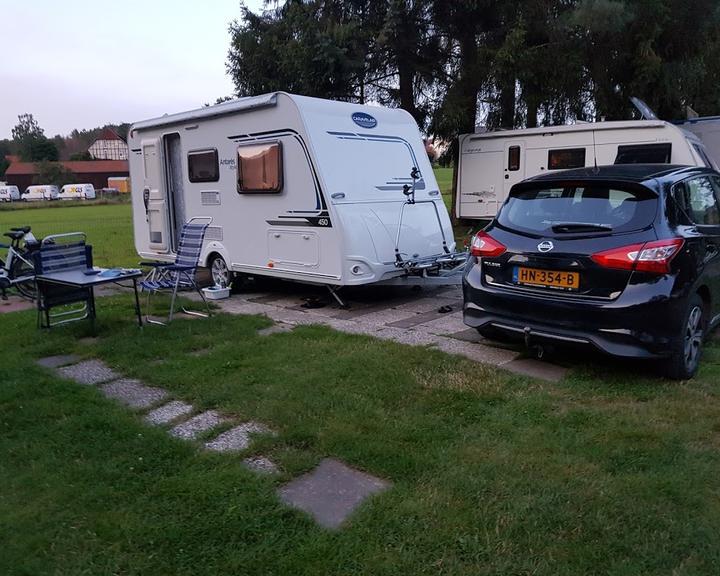 Zur Fuldaschleife am Campingplatz